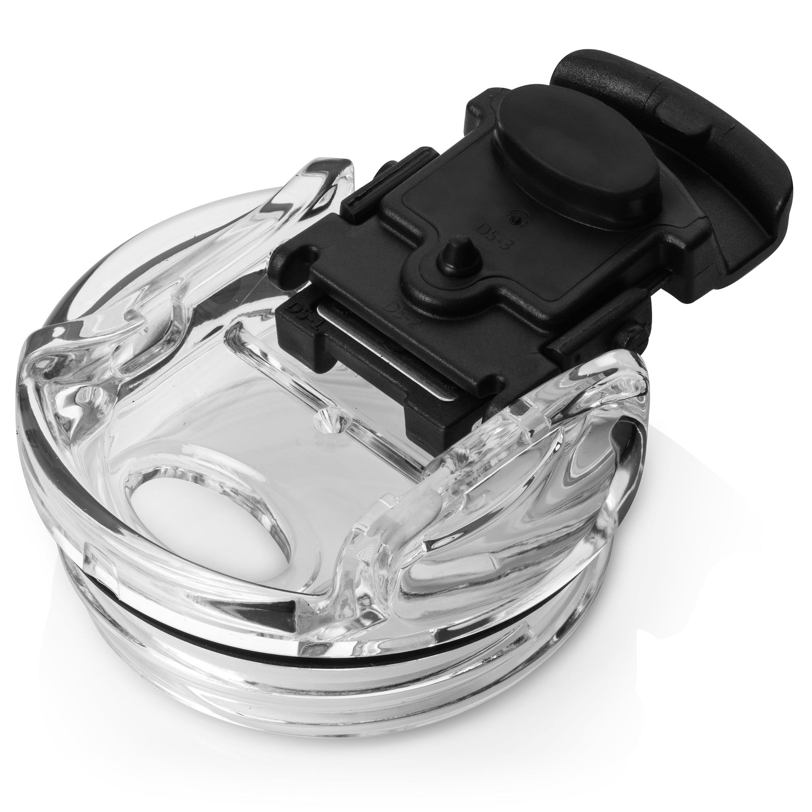 Champagne Flute BevLock TM Leak-Proof Lid
