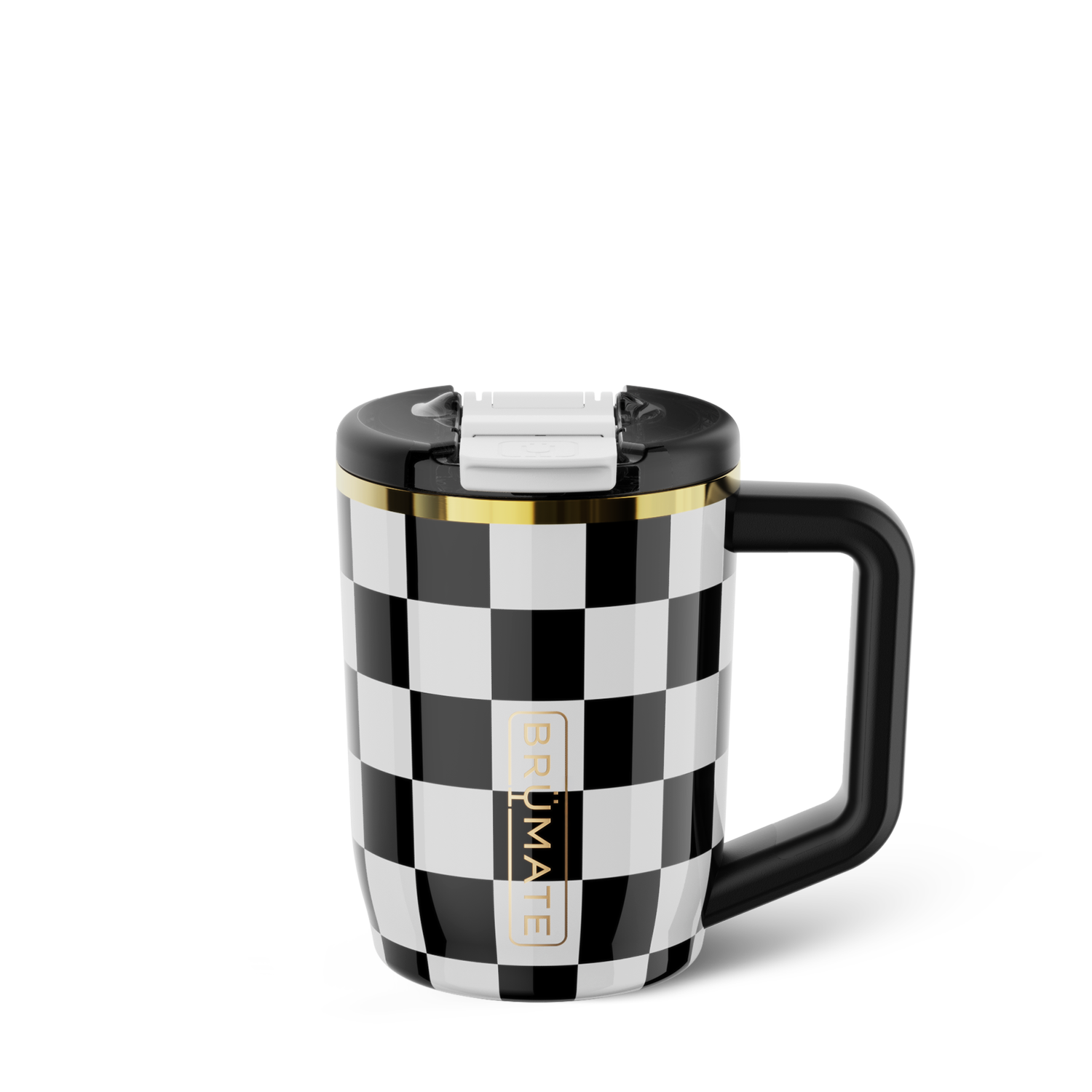 Muv 15oz | Black & White Checker