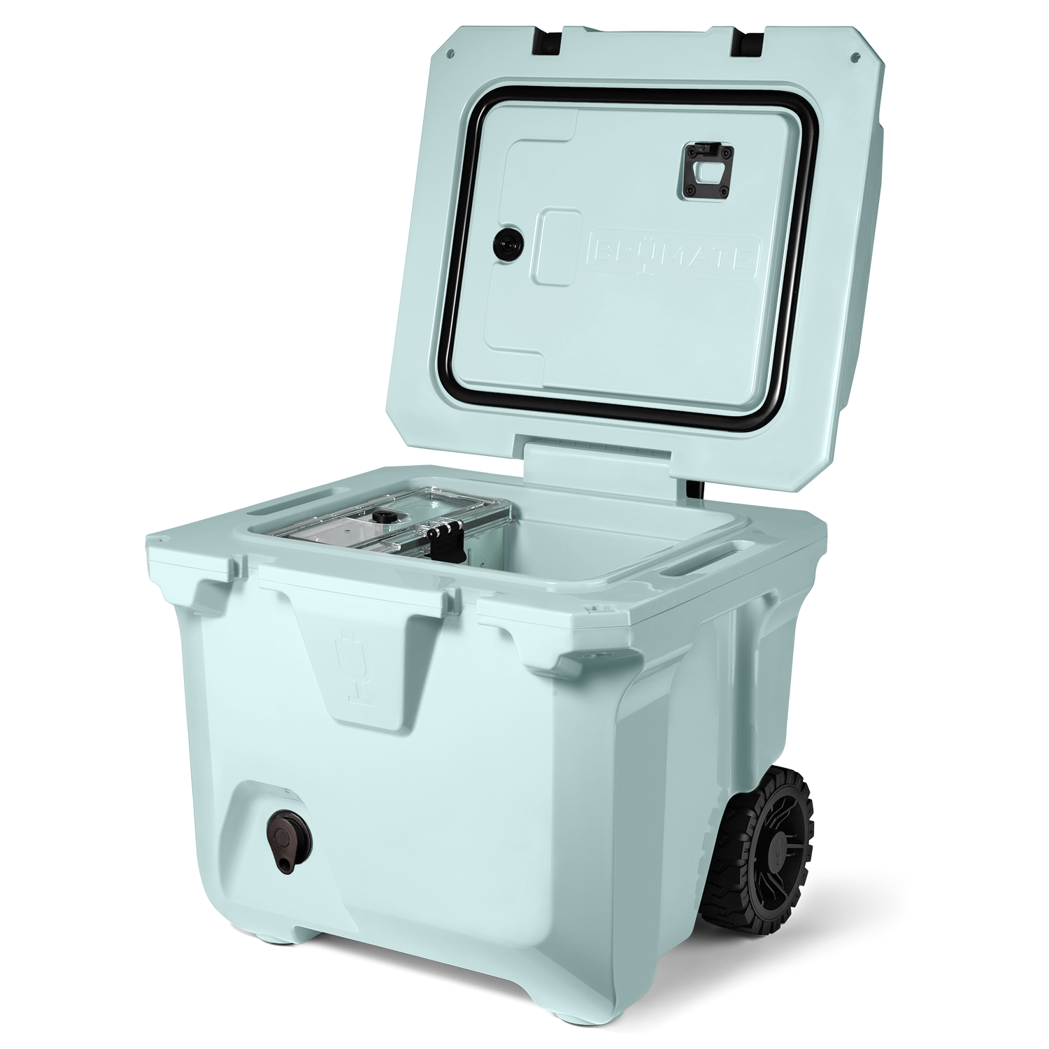 Br Tank 35-Quart Rolling Cooler | Blue Agave