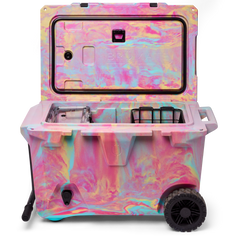 Br Tank 55-Quart Rolling Cooler | Rainbow Swirl